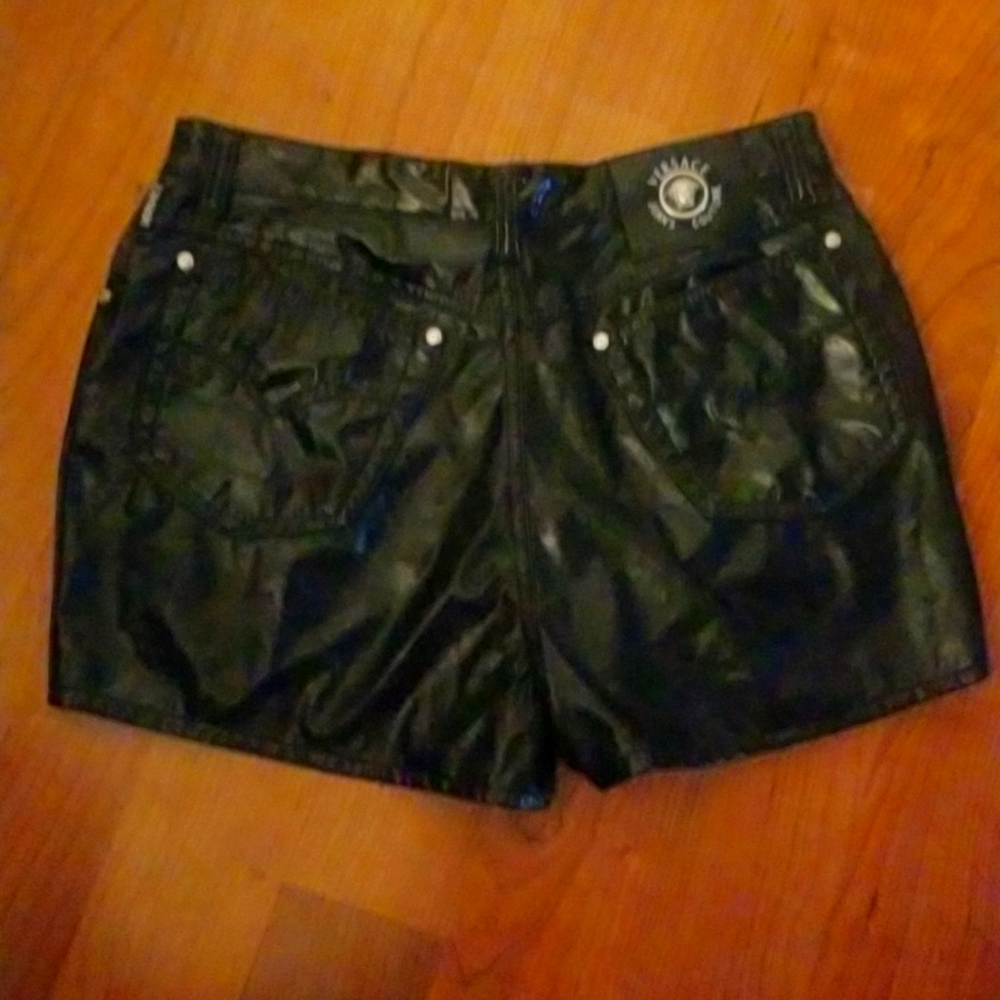 Versace Jeans Conture leather short